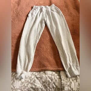 Hollister Light Gray Jogger Sweatpants
